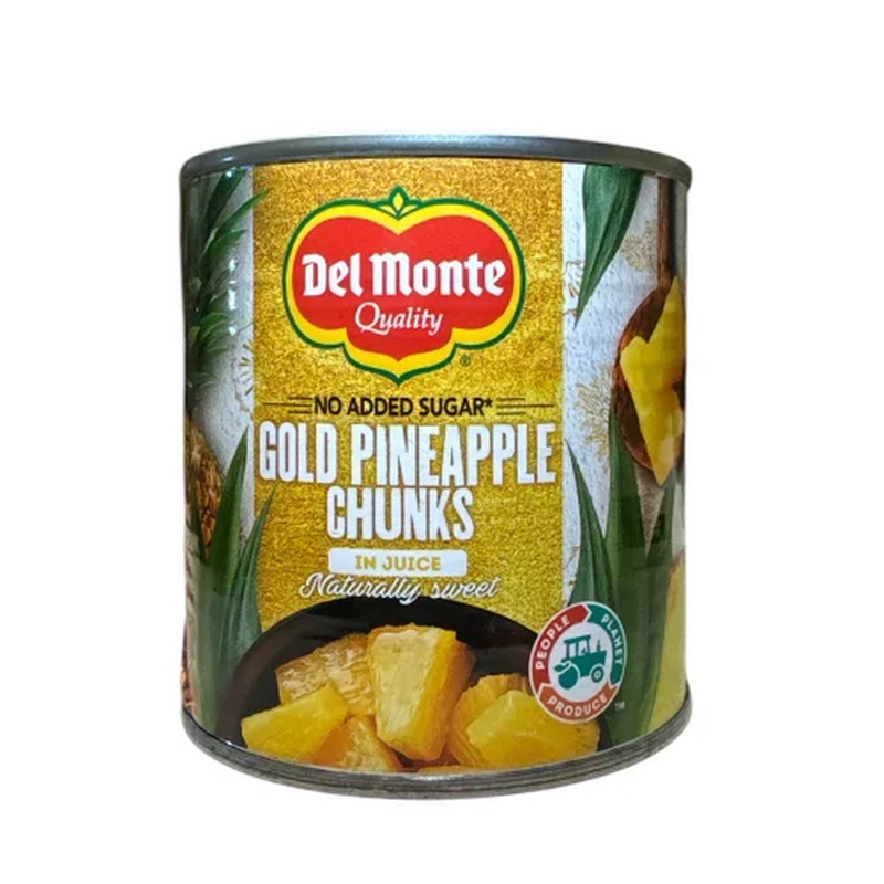 Արքայախնձոր սեթական հյութում «Del Monte» 435գր կտրտած