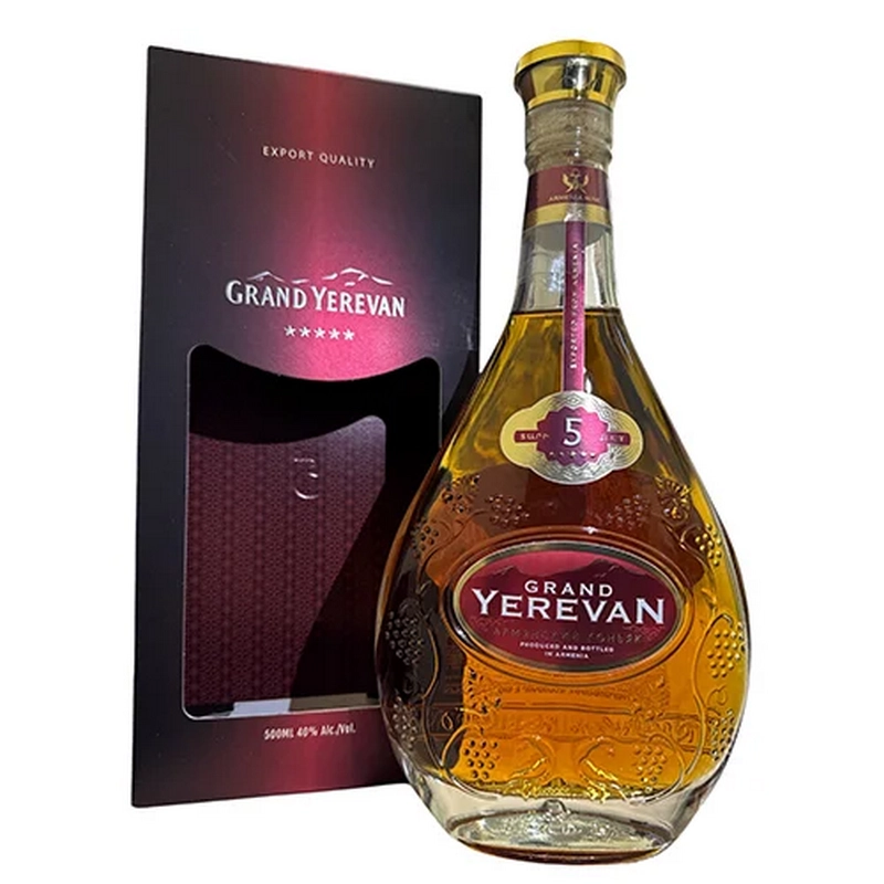 Կոնյակ «Grand Yerevan» 5տ 0.5լ