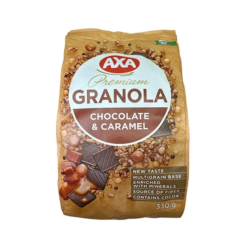 Մյուսլի «Axa» 330գր Chocolate & Caramel