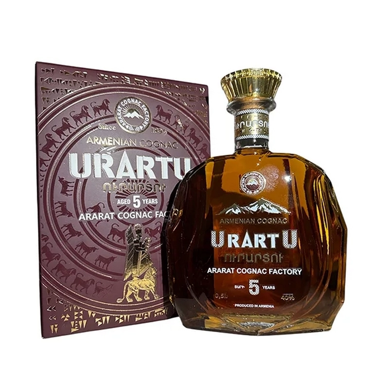 Կոնյակ «Ուրարտու» 5տ 0.5լ