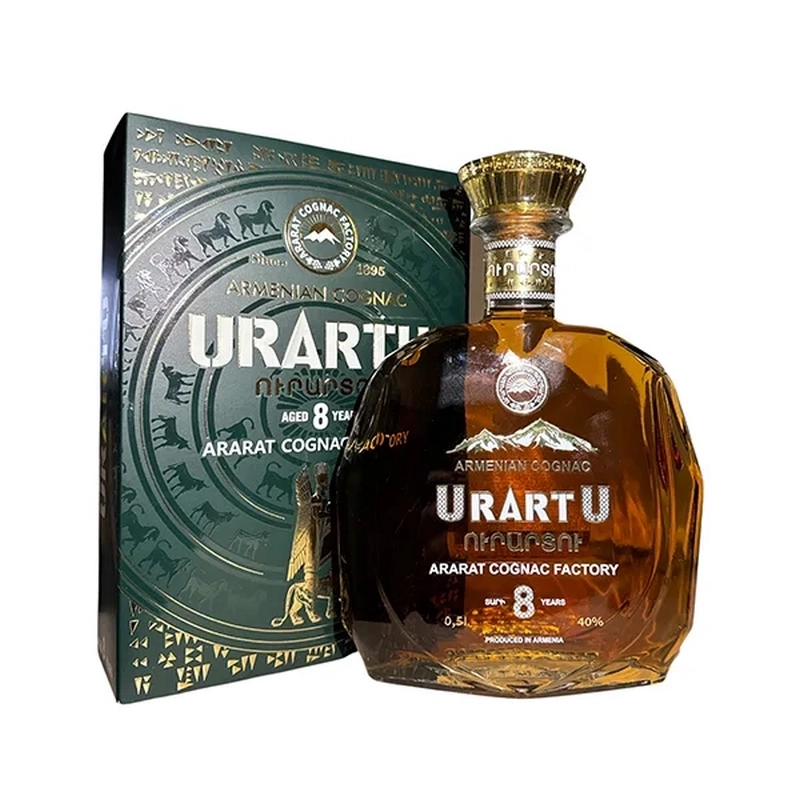 Կոնյակ «Ուրարտու» 8տ 0.5լ