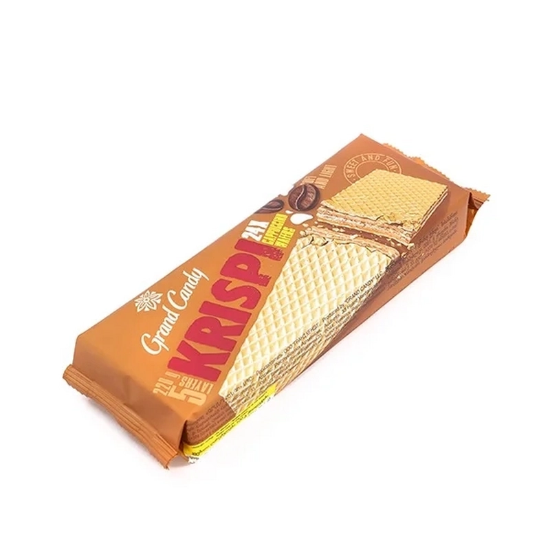 Վաֆլի «Grand Candy Krispi» 220գր կապուչինո