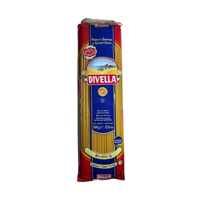 Սպագետի «Divella» 500գր «6 Bucatini»