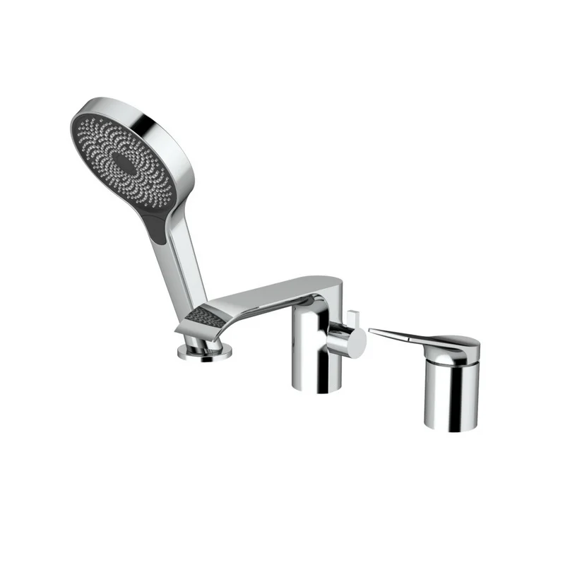 343532 Ծորակ լոգարանի համար (3 անցք/ջրվեժ/CHROME) ViEiR (8/1հատ)