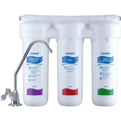 Ֆիլտրացնող սարք (խմելու ջրի համար) Aquaphor ТРИО (4/1 հատ)