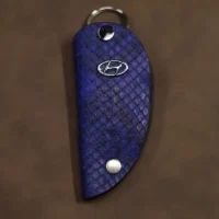 Ավտոբանալիների պատյան Hyundai պիթոն կապույտ