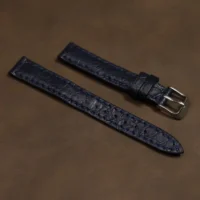 Ժամացույցի գոտի կանացի 14մմ Croco կապույտ