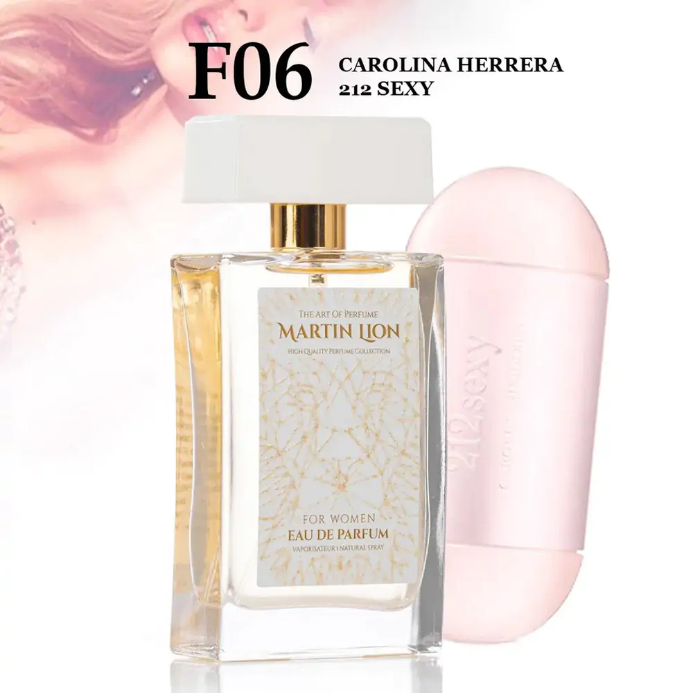 martin-lion-f06-3 Օծանելիք Martin Lion F06 ոգեշնչված Carolina Herrera - 212 Sexy-ի բույրով - Image 1