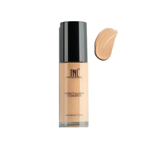 TNL-PERFECT-ILLUSION-04 Տոնային միջոց TNL Perfect Illusion Foundation №04 Golden light - Image 1