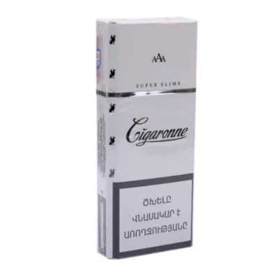 Ծխախոտ «Cigaronne» Super white