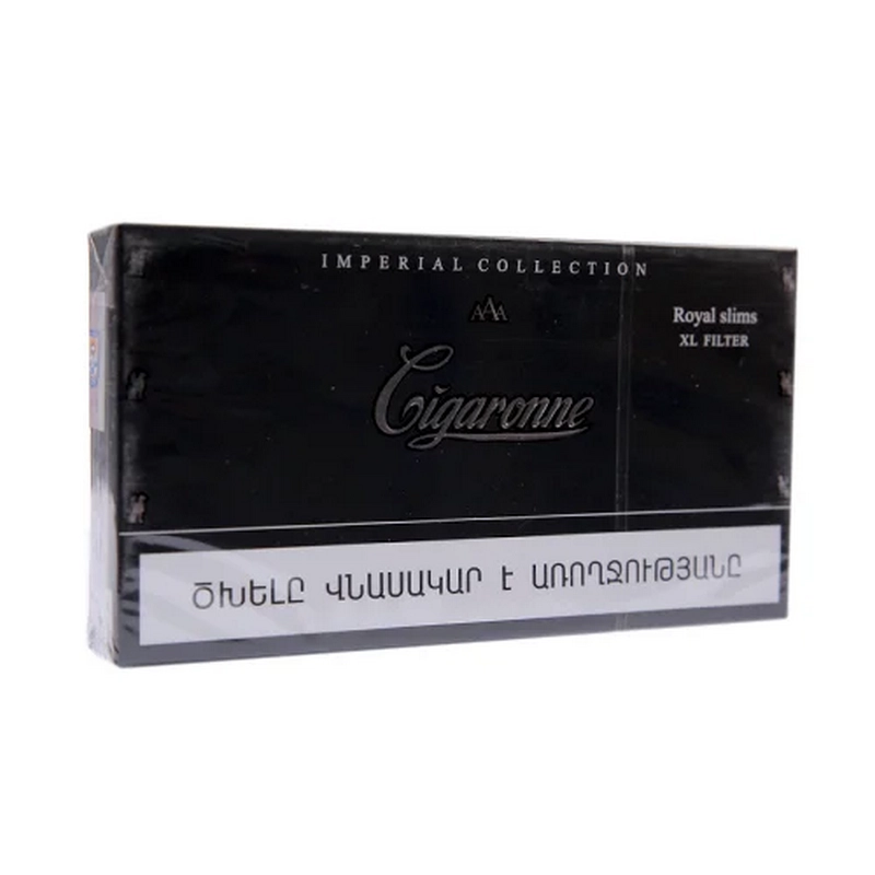 Ծխախոտ «Cigaronne» Royal black