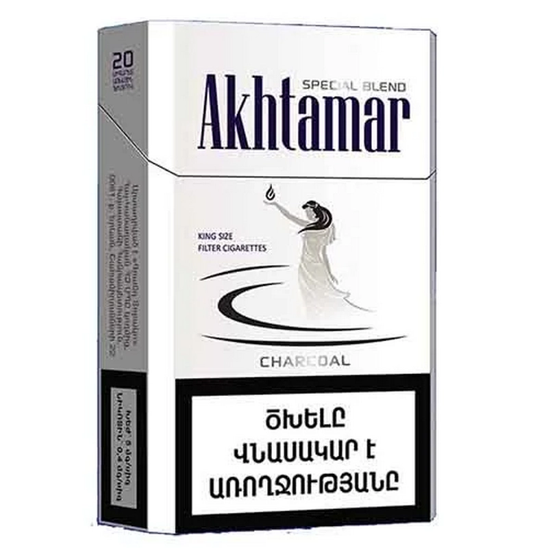 Ծխախոտ «Ախթամար Original King Size Charcoal»