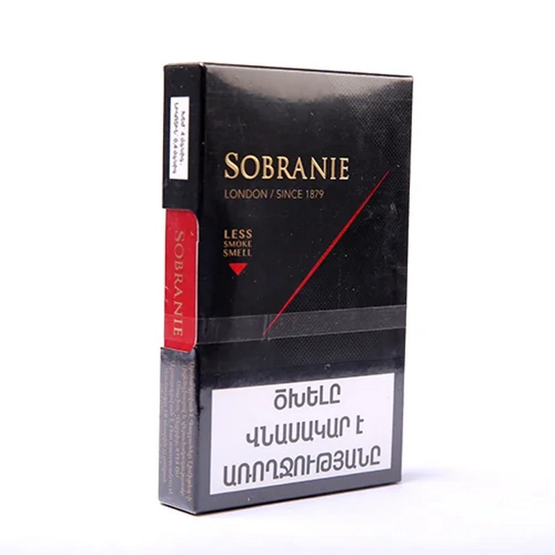Ծխախոտ «Sobranie» slide blacks