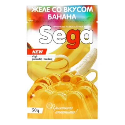 Ժելե «Sega» 50գր բանան