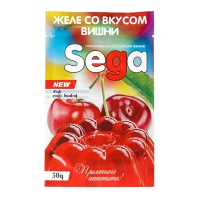 Ժելե «Sega» 50գր բալ