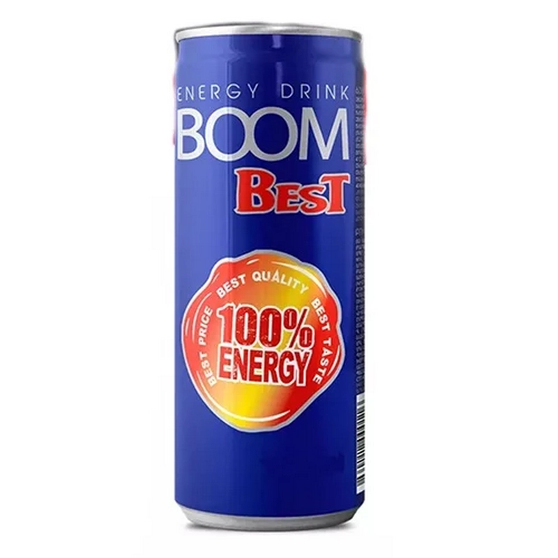 Էներգետիկ ըմպելիք «Boom Best» 250մլ