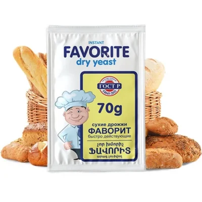 Խմորիչ «Favorite» 70գր