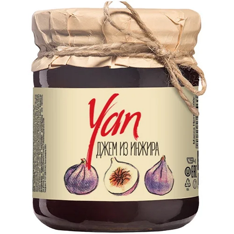 Ջեմ «Yan» 300գր Թզի