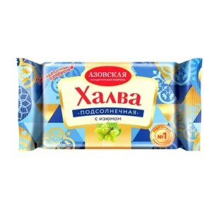 Հալվա «Азовская» 250գր չամիչով