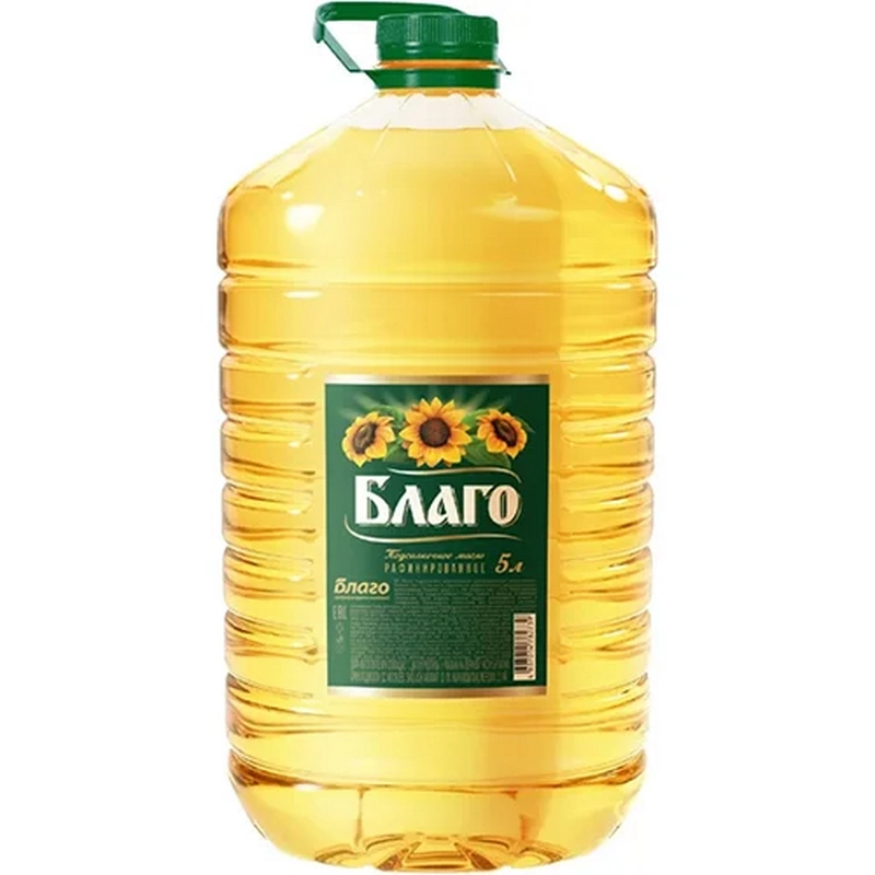 Ձեթ «Благо» 5լ