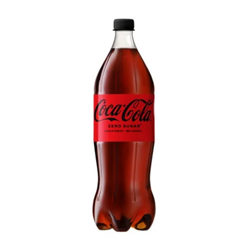Գազավորված ըմպելիք «Coca-Cola» 1լ առանց շաքար