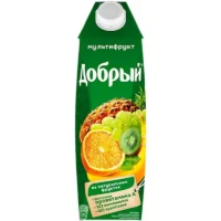 Բնական հյութ «Добрый» 1լ մուլտիմրգային