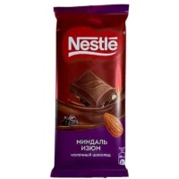 Շոկոլադե սալիկ «Nestle» 82գր նուշով և չամիչով