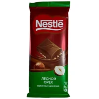 Շոկոլադե սալիկ «Nestle» 82գր անտառային պնդուկով