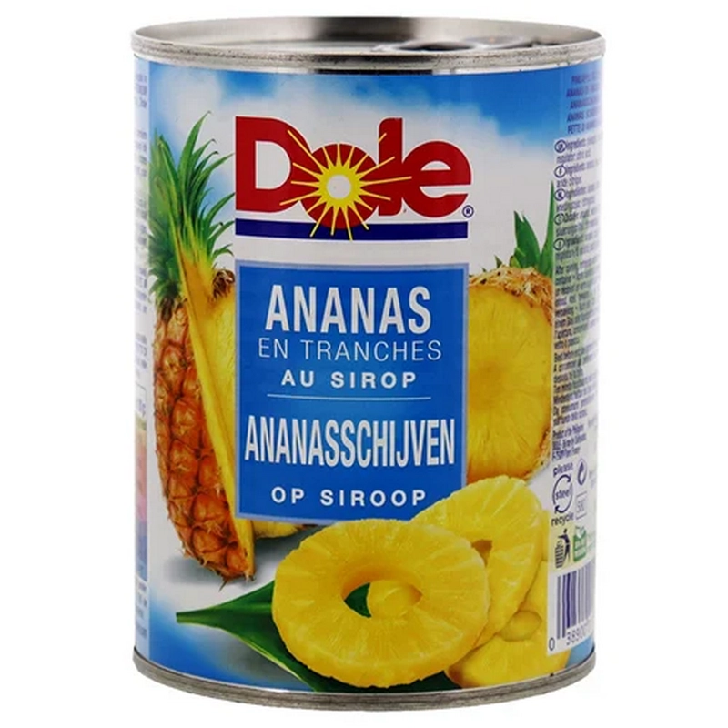 Արքայախնձորի օղակներ «Dole» 567գր