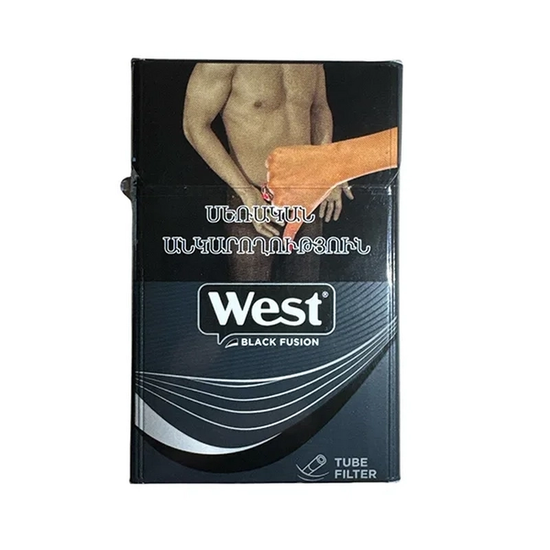 Ծխախոտ «West black fusion»