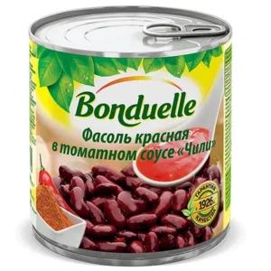 Կարմիր լոբի «Bonduelle» 400գր կծու չիլի