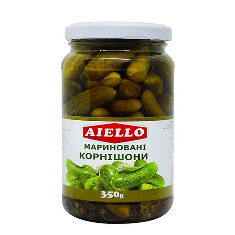 Կորնիշոն մարինացված «Aiello» 350գր