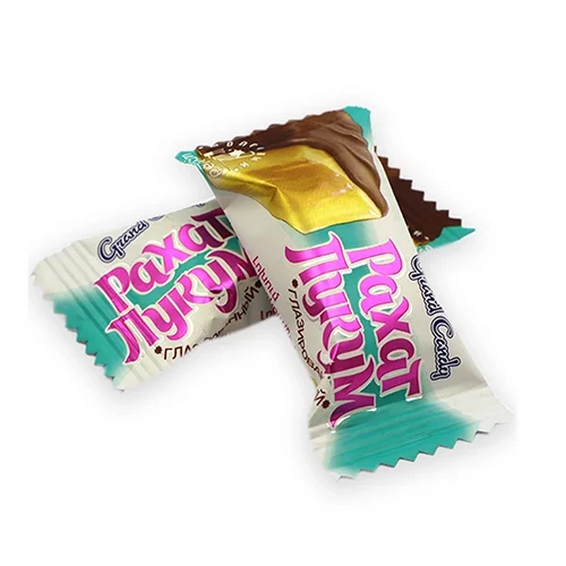 Կոնֆետ «Grand Candy» Շոկոլադապատ Ռահաթ լոխում