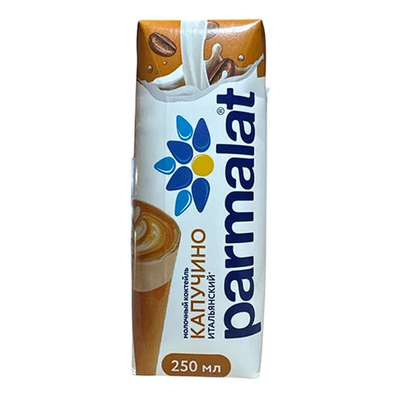 Կաթնային կոկտեյլ «Parmalat» 250մլ կապուչինո