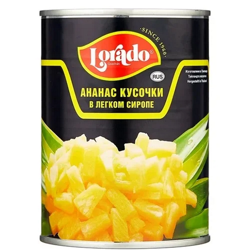 Անանաս «Lorado» 850մլ կտորներ