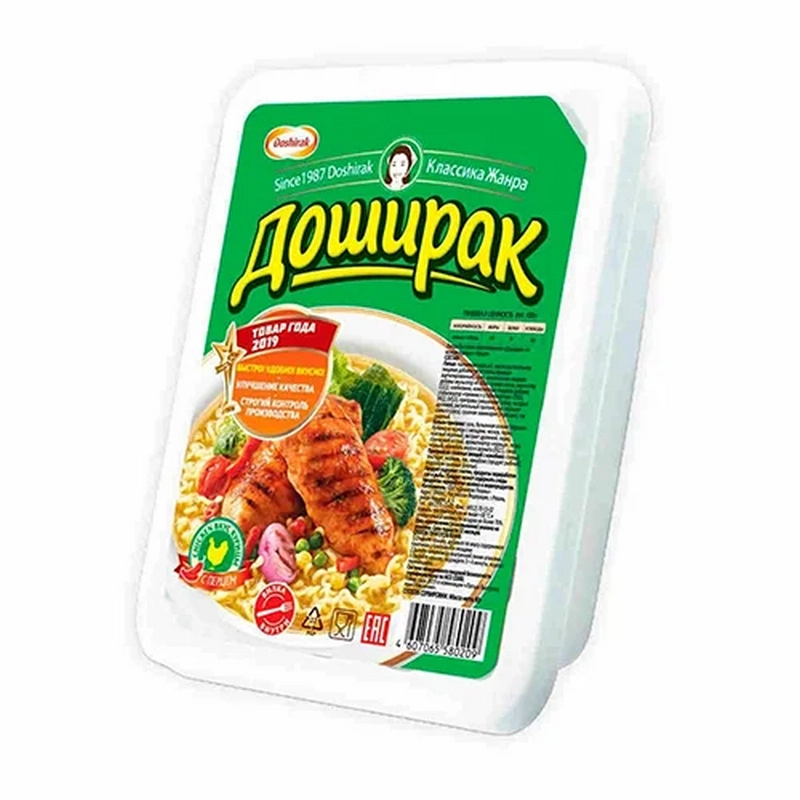 Վերմիշել «Доширак» 90գր հավի մսի համով կծու