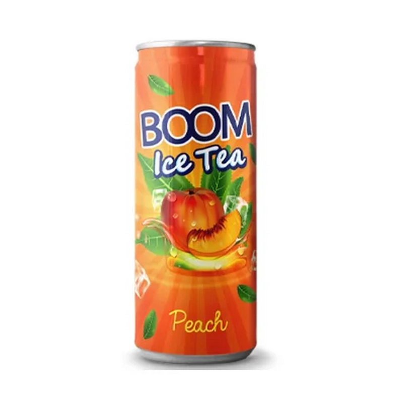 Սառը թեյ «Boom Best» 330մլ դեղձ