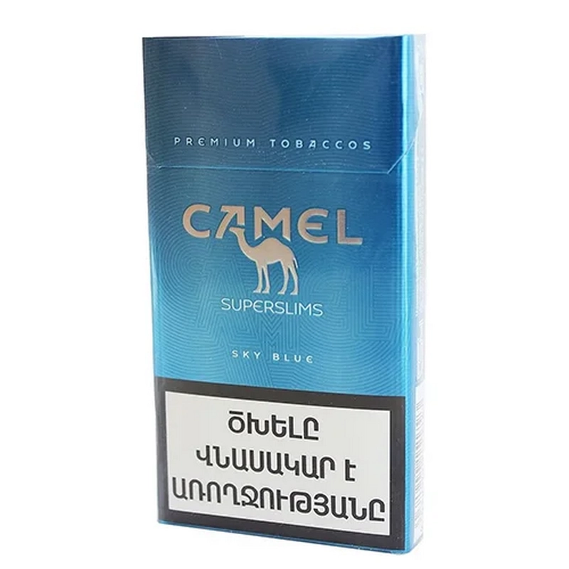 Ծխախոտ «Camel» superslims sky blue
