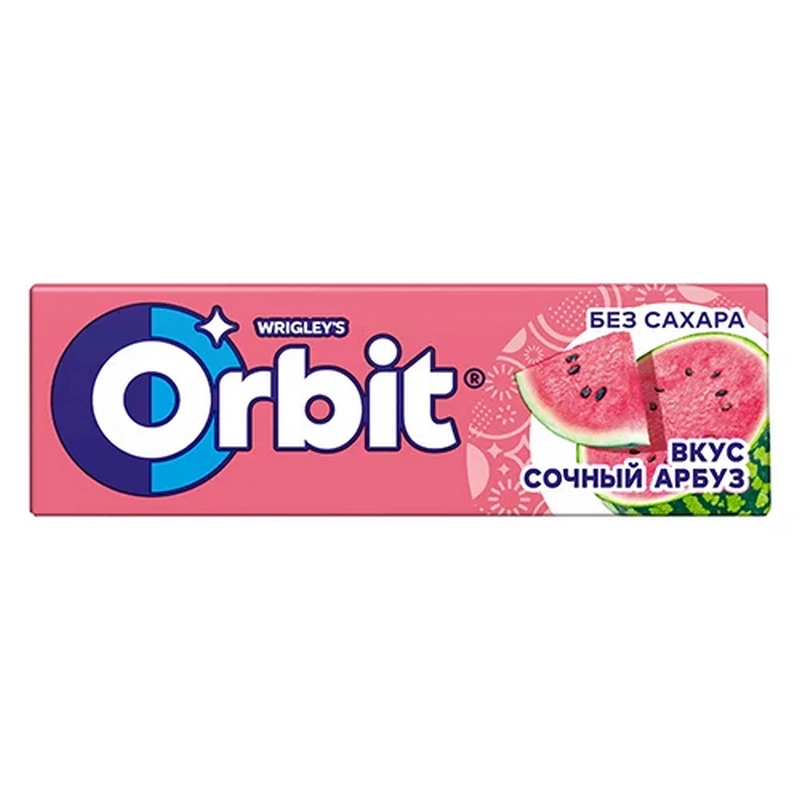 Մաստակ «Orbit» 13.6գր ձմերուկի