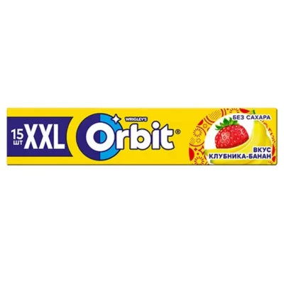 Մաստակ «Orbit XXL» 20.4գր բանան-ելակ