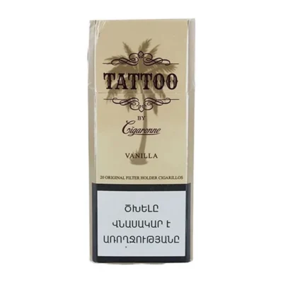 Ծխախոտ «Cigaronne» Tattoo Vanilla