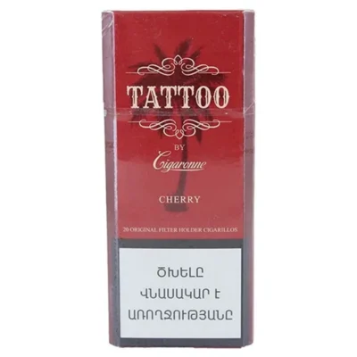 Ծխախոտ «Cigaronne» Tattoo cherry