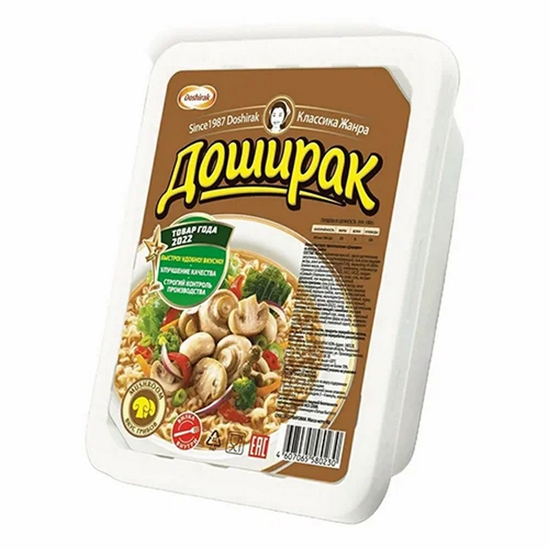 Վերմիշել «Доширак» 90գր սնկի համով