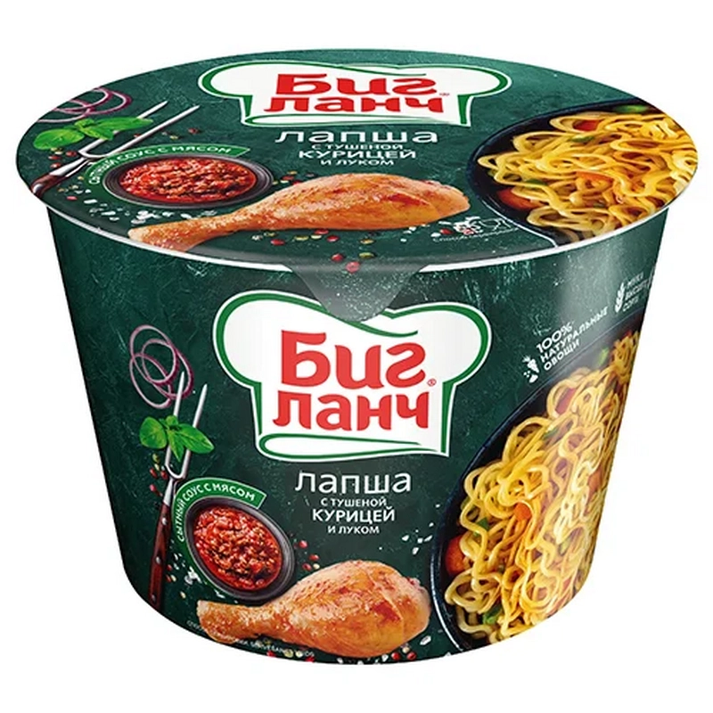 Լապշա «Биг Ланч» 90գր հավի