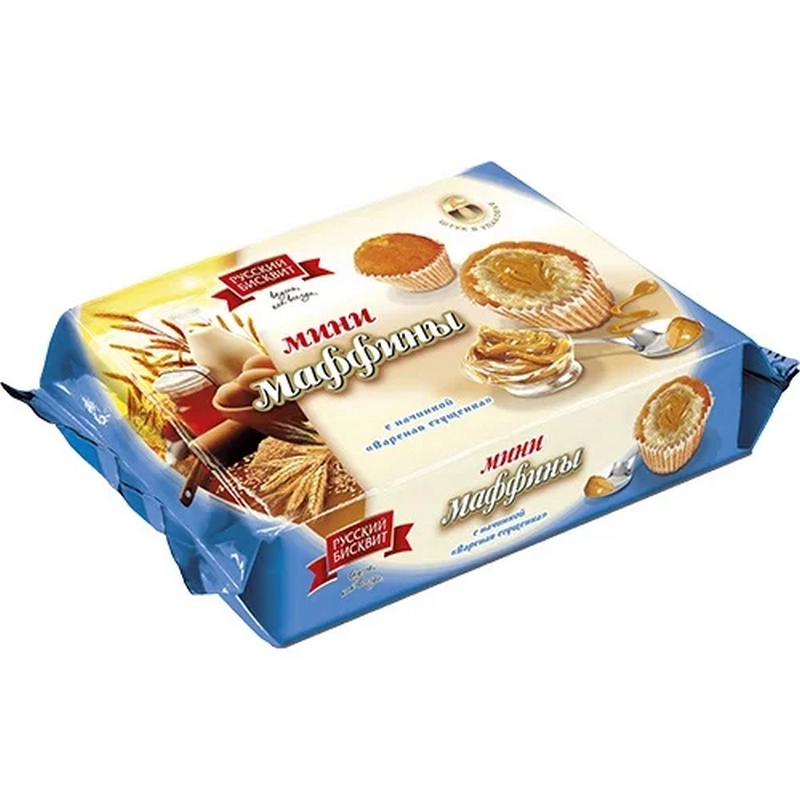 Կեքս «Мини-маффины» 200գր խտացրած կաթով