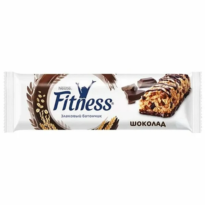 Հացահատիկային բատոն «Fitnes» 23․5գր շոկոլադե