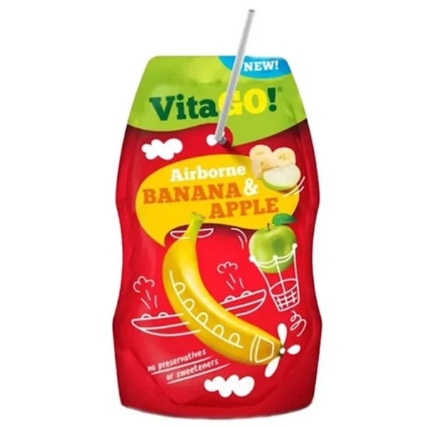 Բնական հյութ «Vita GO!» 200մլ «Banana & Apple»