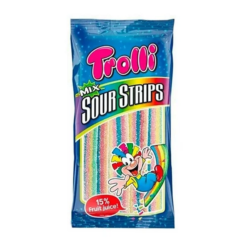 Ժելե «Trolli» 85գր «Sour Strips Mix»