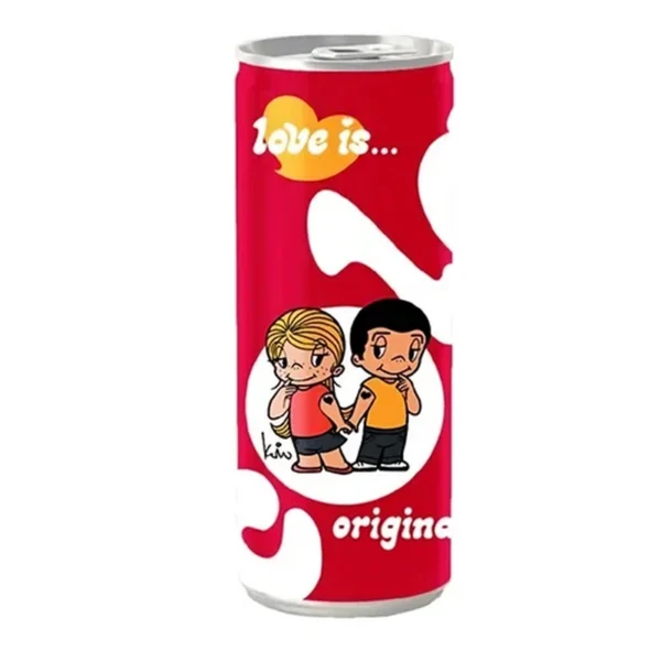 Գազավորված ըմպելիք «Love is» 250մլ կոլա