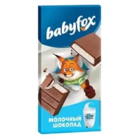 Շոկոլադե սալիկ «Babyfox» 90գր
